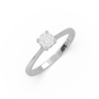 Δαχτυλίδι Invisible EM045 σε Λευκό Χρυσό 18Κ με Διαμάντια